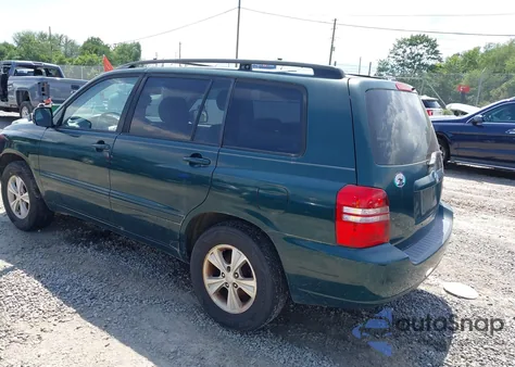 2003 Toyota Highlander V6 from USA, damaged, VIN JTEGF21A630109997